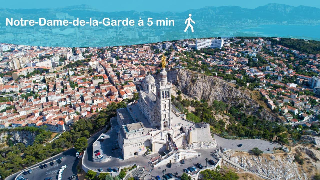 Aux Pieds De La Bonne Mere - Centre - Wifi Марсель Екстер'єр фото
