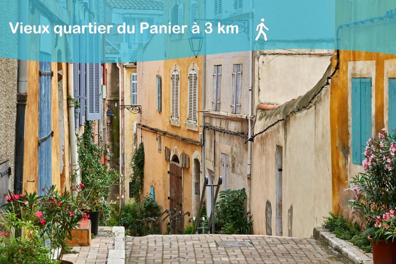 Aux Pieds De La Bonne Mere - Centre - Wifi Марсель Екстер'єр фото